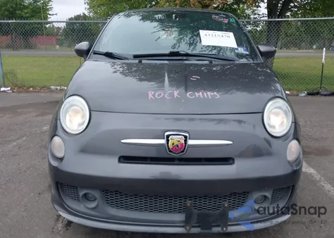 2015 Fiat 500 Abarth from USA, damaged, VIN 3C3CFFFH8FT642994